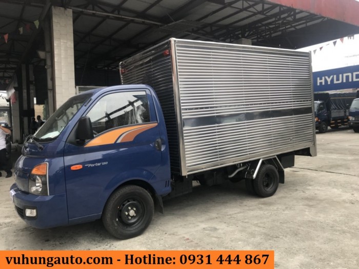 Xe Tải Hyundai Porter H150 Tải Trọng 1,5 Tấn, Thùng Dài 3m2, Trả Trước 90Tr Lấy Xe Ngay, Tặng Định Vị