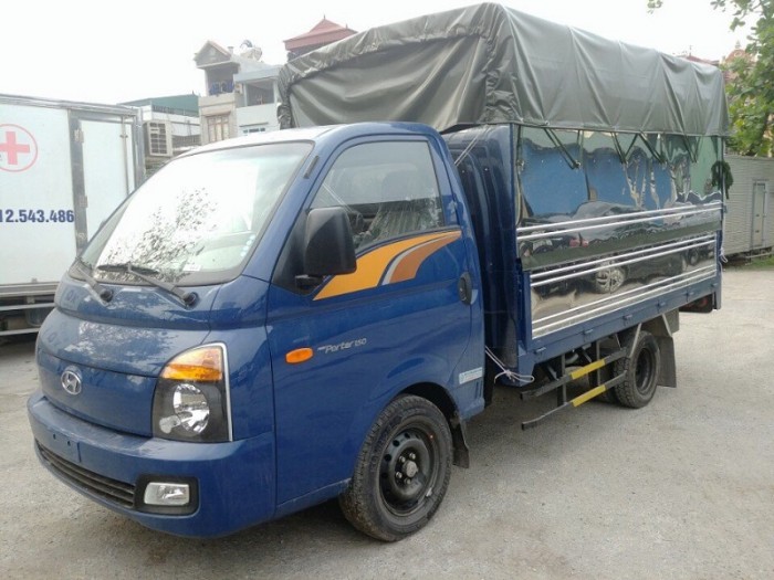 Xe Tải Hyundai Porter H150 Tải Trọng 1,5 Tấn, Thùng Dài 3m2, Trả Trước 90Tr Lấy Xe Ngay, Tặng Định Vị