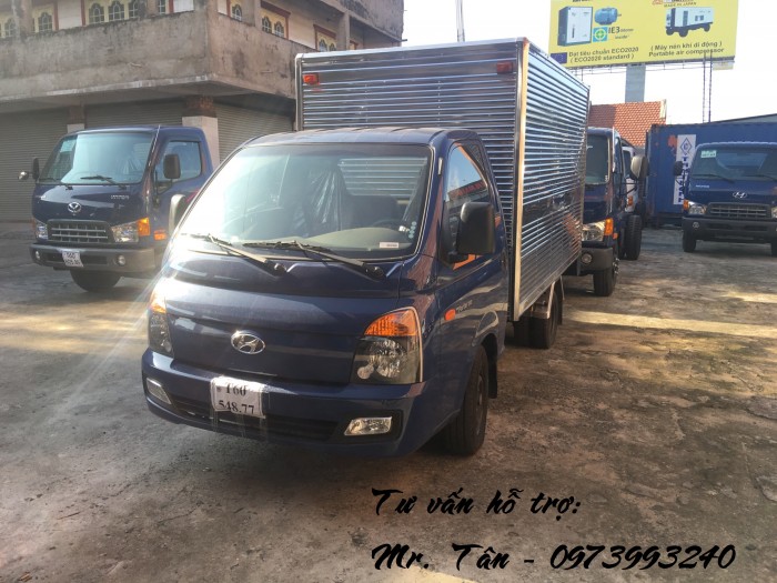 Xe Tải Hyundai Porter H150 Tải Trọng 1,5 Tấn, Thùng Dài 3m2, Trả Trước 90Tr Lấy Xe Ngay, Tặng Định Vị