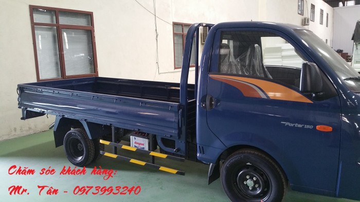 Xe Tải Hyundai Porter H150 Tải Trọng 1,5 Tấn, Thùng Dài 3m2, Trả Trước 90Tr Lấy Xe Ngay, Tặng Định Vị