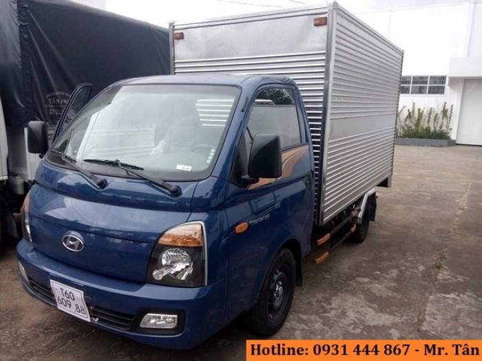 Xe Tải Hyundai Porter H150 Tải Trọng 1,5 Tấn, Thùng Dài 3m2, Trả Trước 90Tr Lấy Xe Ngay, Tặng Định Vị