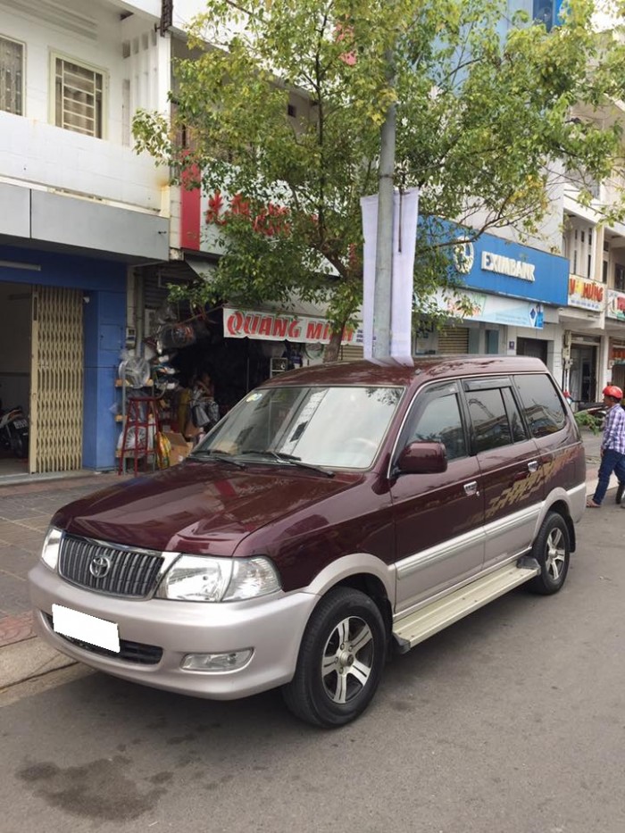 Đổi xe cần bán Zace 2005, số sàn màu đỏ đô