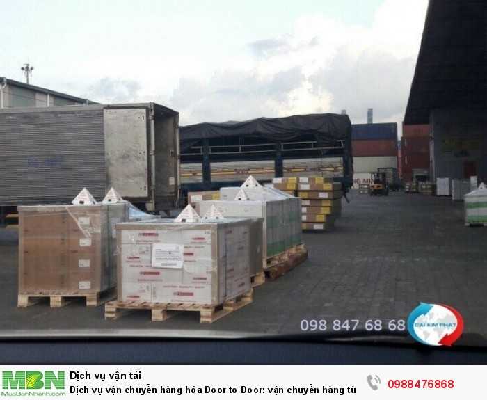 Dịch vụ vận chuyển hàng hóa Door to Door: vận chuyển hàng từ Quảng Châu, Trung Quốc về TPHCM