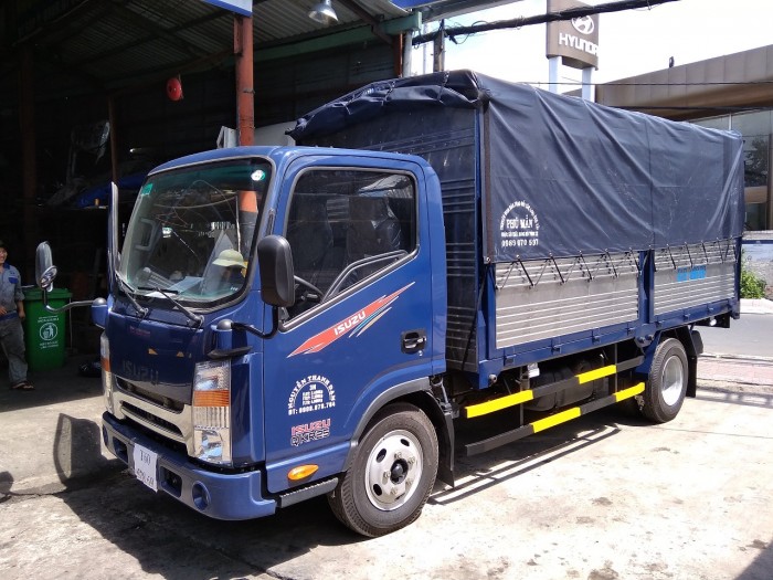 Xe tải jac 2T4 đầu vuông, xe tải jac động cơ isuzu