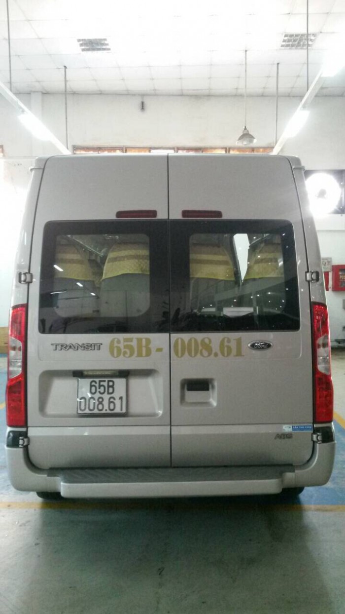 Bán Ford Transit sx 2015 ghi vàng bs tỉnh