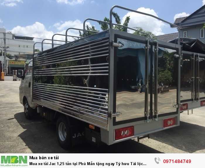Mua xe tải Jac 1,25 tấn tại Phú Mẫn tặng ngay Tỳ hưu Tài lộc trong tháng!