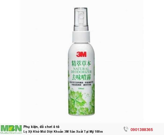 Lọ Xịt Khử Mùi Diệt Khuẩn 3M Sản Xuất Tại Mỹ 100m