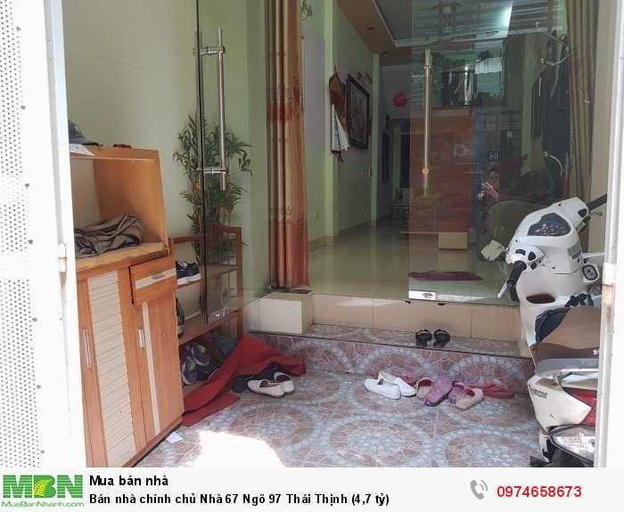 Bán nhà chính chủ Nhà 67 Ngõ 97 Thái Thịnh (4,7 tỷ)