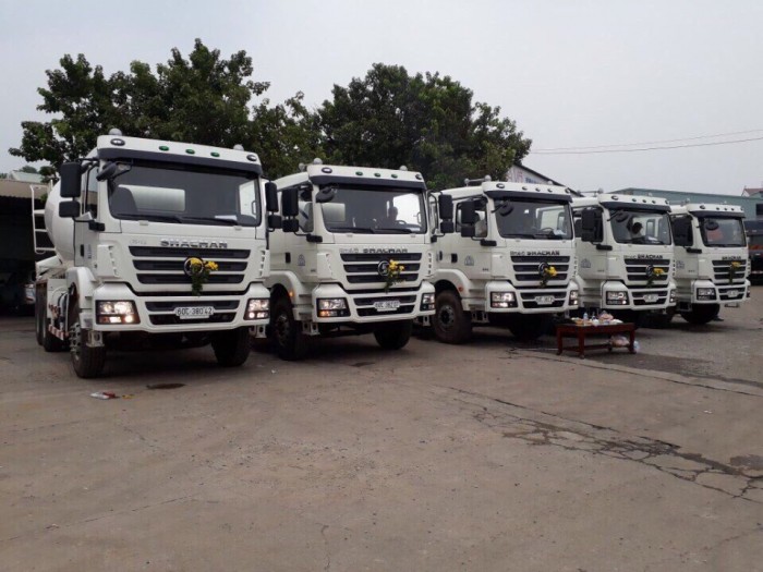 Xe Ô tô bồn trộn Shacman, nhãn hiệu bán chạy, chính sách bảo hành hấp dẫn !!!
