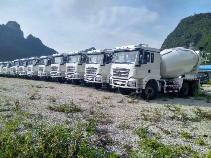 SHACMAN nhãn hiệu bồn trộn được khách hàng tin dùng !!!!