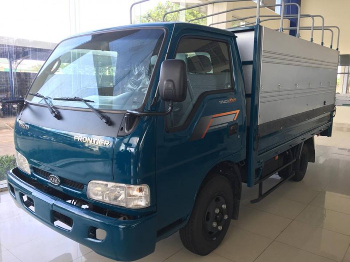 Xe tải Thaco Frontier K165S Thùng mui bạt 2,4 tấn trả góp 70% Đăk Lăk