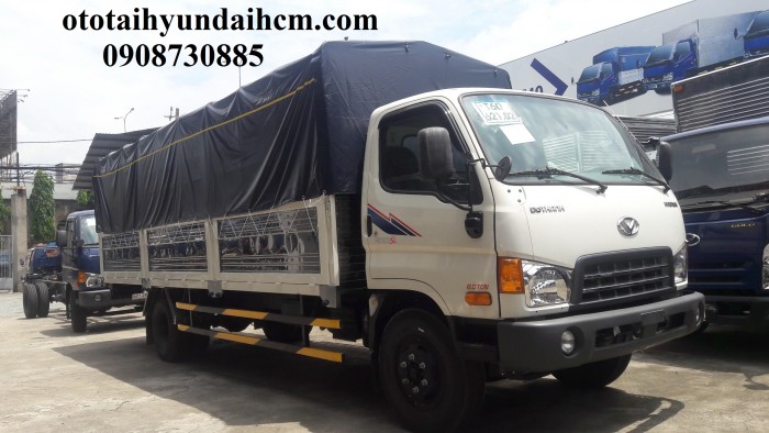 Xe hd120sl thùng dài 6m3 tải trọng 8 tấn