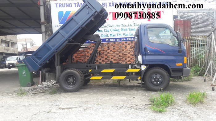 Xe ben hd65 2 khối, hyundai nhập khẩu 3 cục