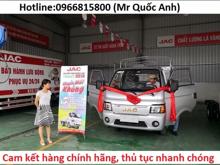 Xe tải JAC đời mới giá cạnh tranh