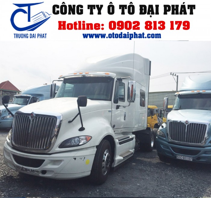 Xe đầu kéo Mỹ maxxforce đời 2012, 2013 tân trang đủ đồ, lốp mới giá tốt