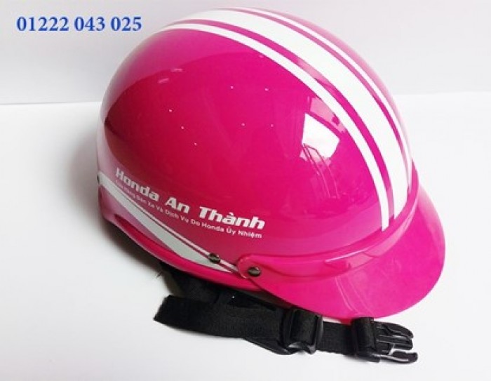 Xưởng làm nón bảo hiểm in logo giá rẽ - nón vnpt 14