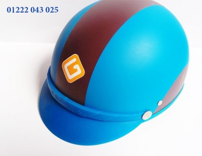 Xưởng làm nón bảo hiểm in logo giá rẽ - nón vnpt 3