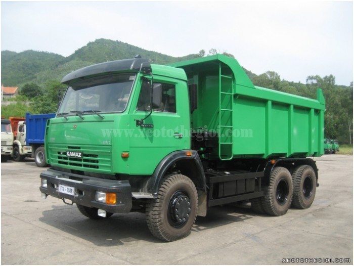 Xe Ben Kamaz 65115(6X4), Thùng Vát 10,3 M3 - Euro 2