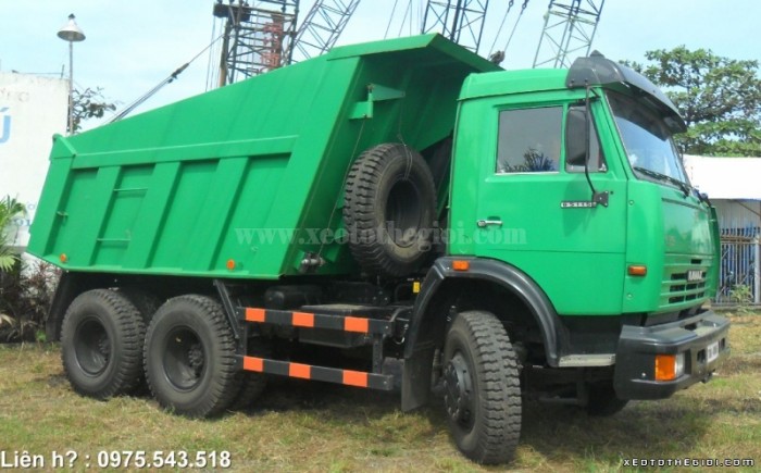 Xe Ben Kamaz 65115(6X4), Thùng Vát 10,3 M3 - Euro 2