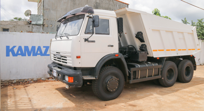 Xe Ben Kamaz 65115(6X4), Thùng Vát 10,3 M3 - Euro 2