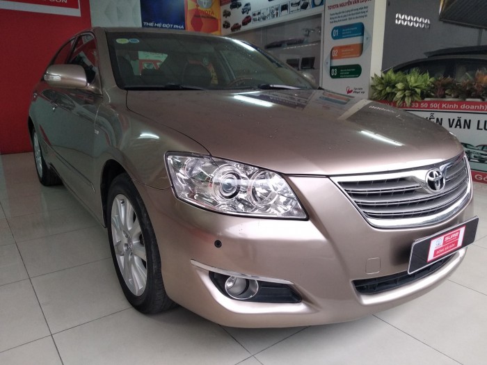 Bán xe Camry 3.5Q đời 2008 màu Nâu Vàng