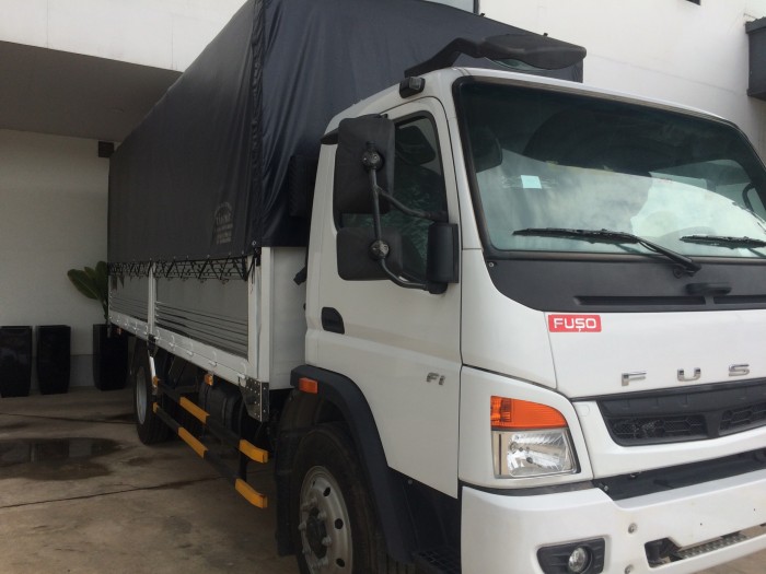 Xe tải Fuso 7 tấn - xe tải 7 tấn thùng mui bạt trả góp - xe tải Fuso Fi 7 tấn giá rẻ