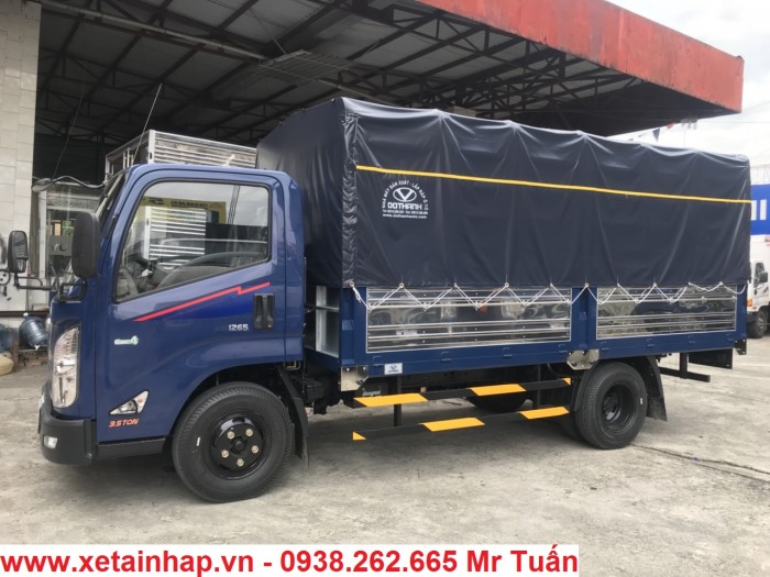 Xe tải Đô Thành IZ65 2.5 và 3.5 tấn thùng kín