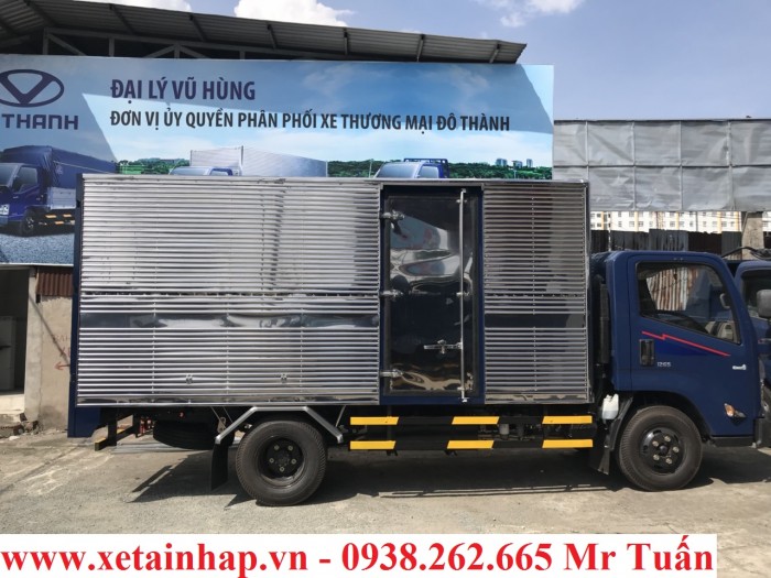 Xe tải Đô Thành IZ65 2.5 và 3.5 tấn thùng kín