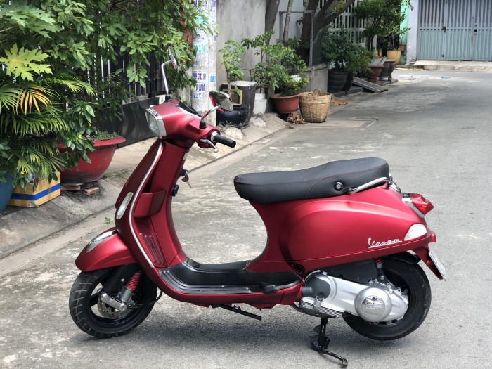 Piaggio Vespa S125 ie 2013 đèn vuống,đỏ nhám,SD kỹ