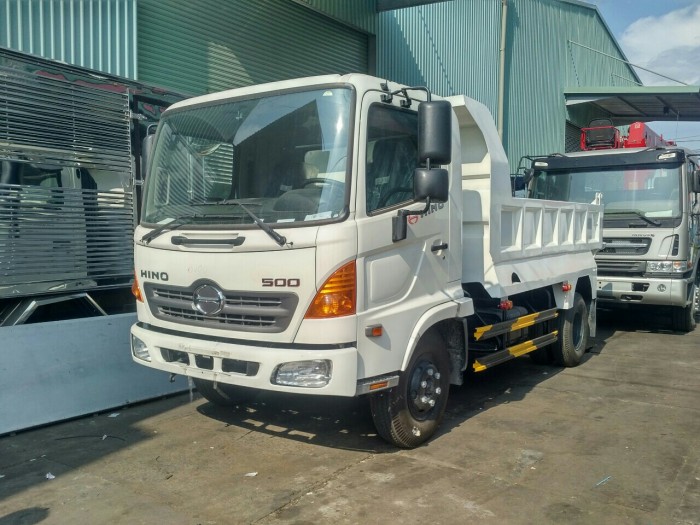 Hino fc thùng ben ( sàn 5 vách 4 )