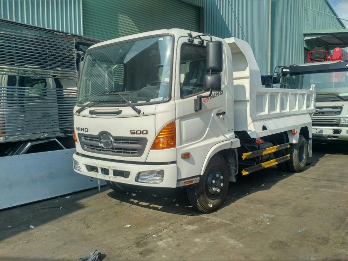 Hino fc thùng ben ( sàn 5 vách 4 )