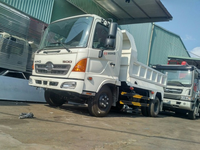 Hino fc thùng ben ( sàn 5 vách 4 )