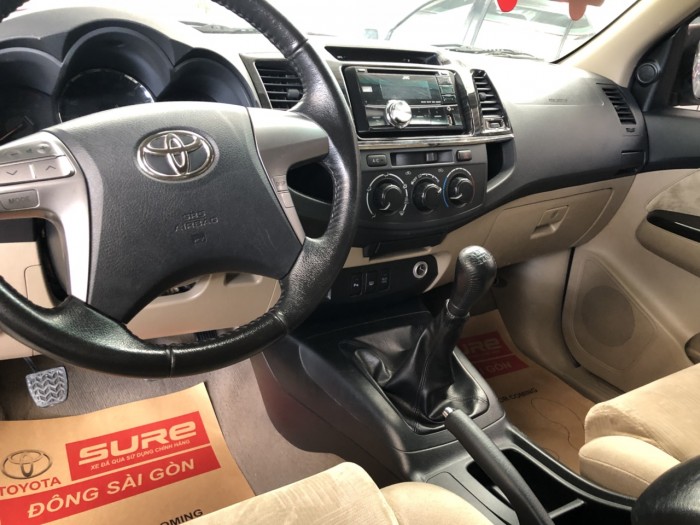 Bán Fortuner Máy dầu 2016 số sàn, có trả góp