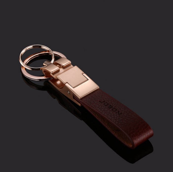 Móc chìa khóa da cao cấp jobon car keychain