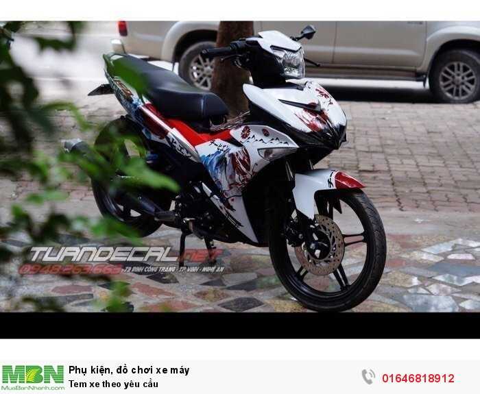 Tem xe theo yêu cầu
