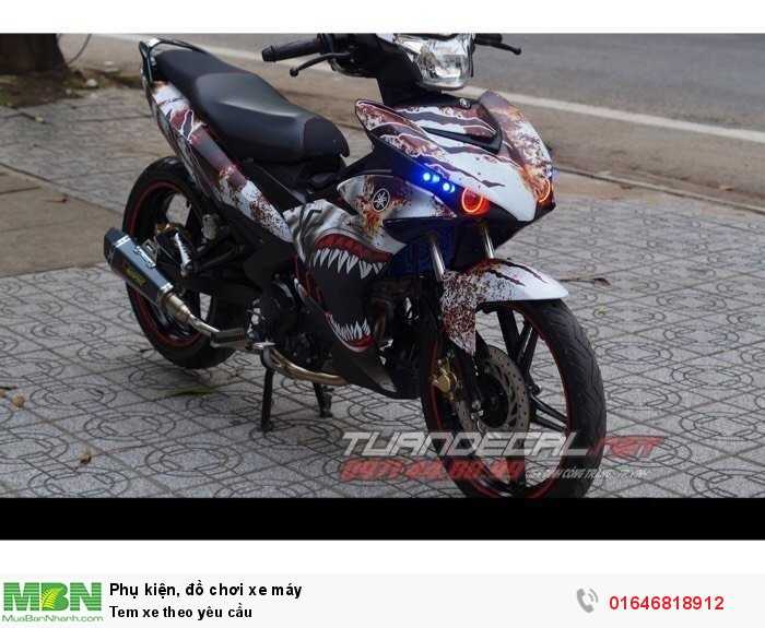 Tem xe theo yêu cầu