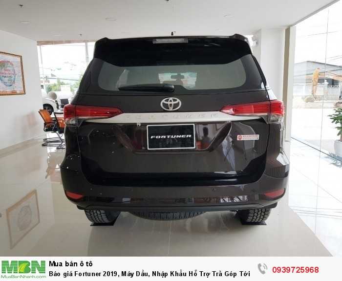 Báo giá Fortuner 2019, Máy Dầu, Nhập Khẩu Hỗ Trợ Trả Góp Tới 85% Giá Trị Xe