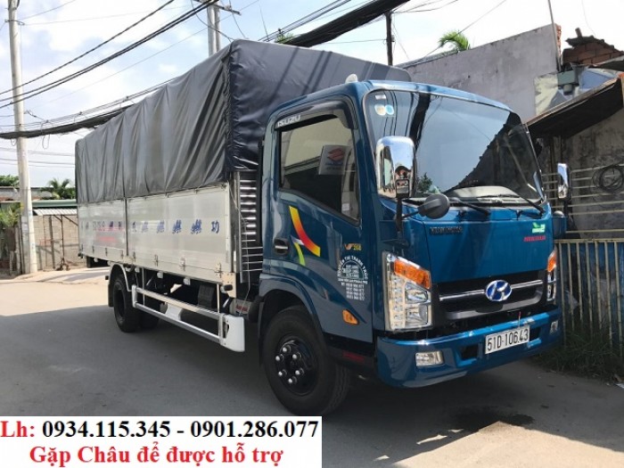VEAM xe tải VT260-1+ Thùng Bạt dài 6m - Trọng tải 1.99 tấn_ xe tải Veam góp lãi suất thấp.
