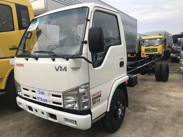 xe tải ISUZU Vĩnh Phát Tải 1.9T thùng dài 6M2