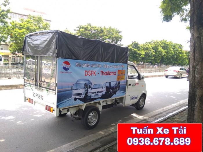 Xe tải DFSK 900kg,giá rẻ,khuyến mại lớn,hỗ trợ trả góp