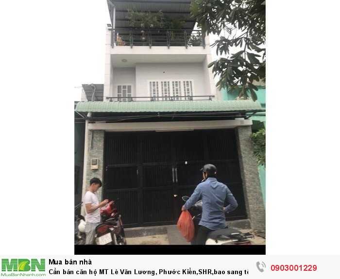 Cần bán căn hộ MT Lê Văn Lương, Phước Kiển,SHR,bao sang tên công chứng