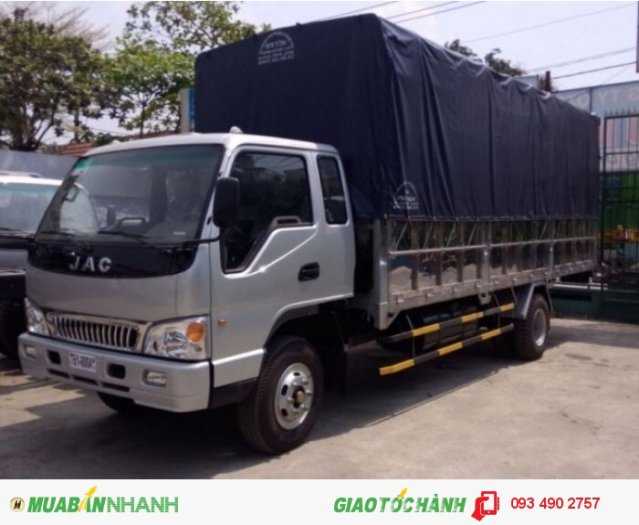 Khuyến mại lớn cho khách hàng mua xe tải JAC- khuyến mại xe jac tặng phí trước bạ và 1000 lít dầu