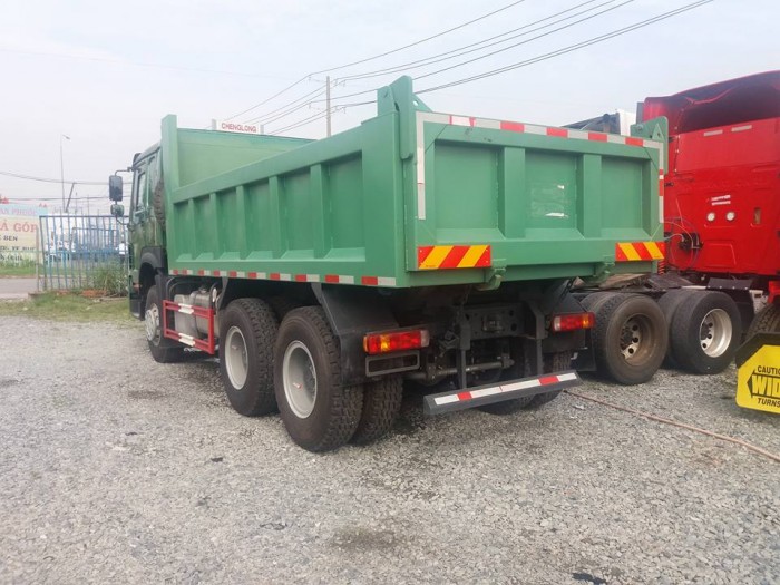 Xe Tải Ben Howo 3 chân đời 2017 Hỗ trợ ngân hàng 80%