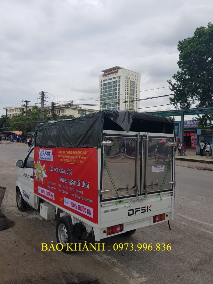 Bán xe tải Dongfeng Thái Lan DFSK 860kg giá rẻ