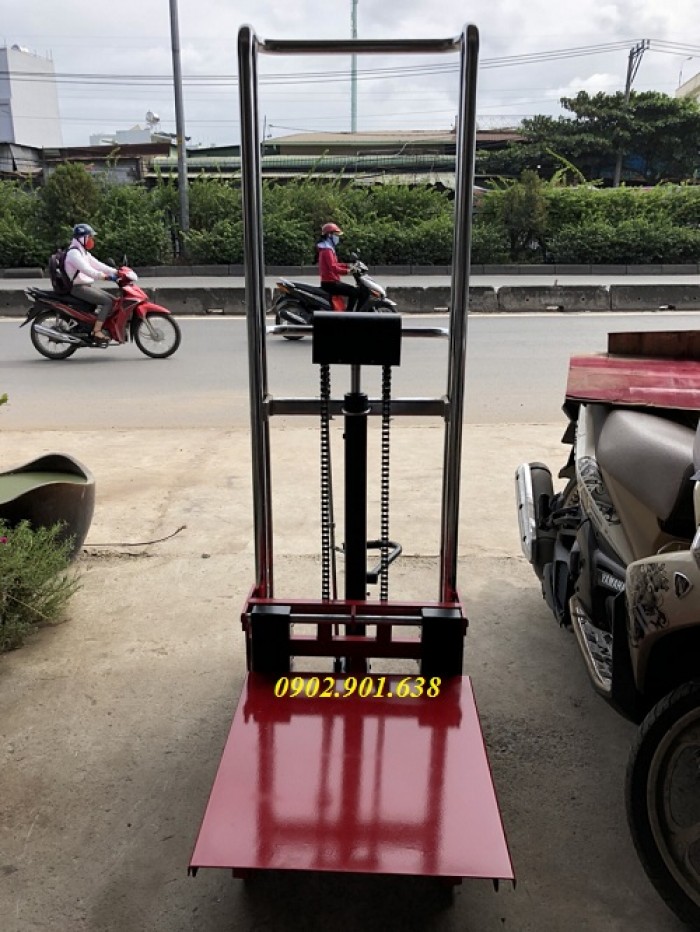 Xe nâng tay cao mini có tải trọng 400kg