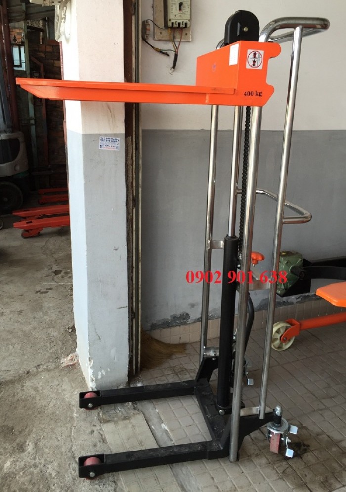 Xe nâng tay cao mini có tải trọng 400kg