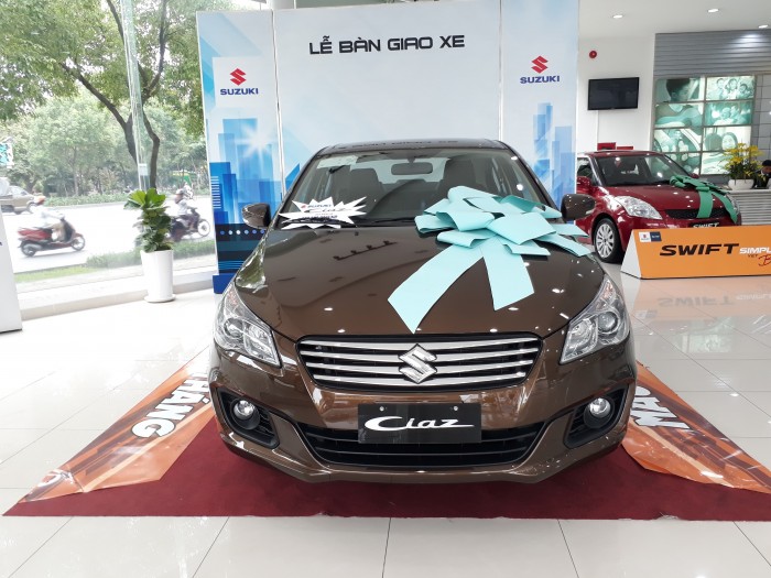 bán xe Suzuki Ciaz AT năm 2019, màu nâu, xe nhập khẩu nguyên chiếc.