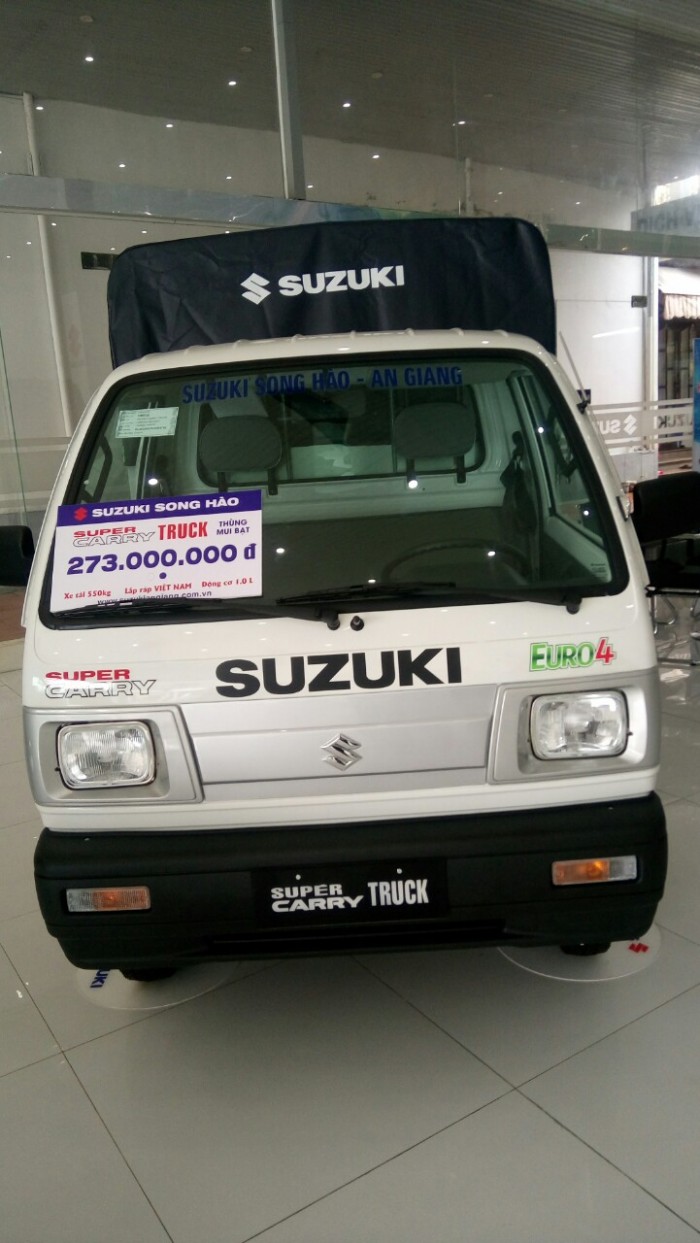 Suzuki Carry Truck thùng mui bạc