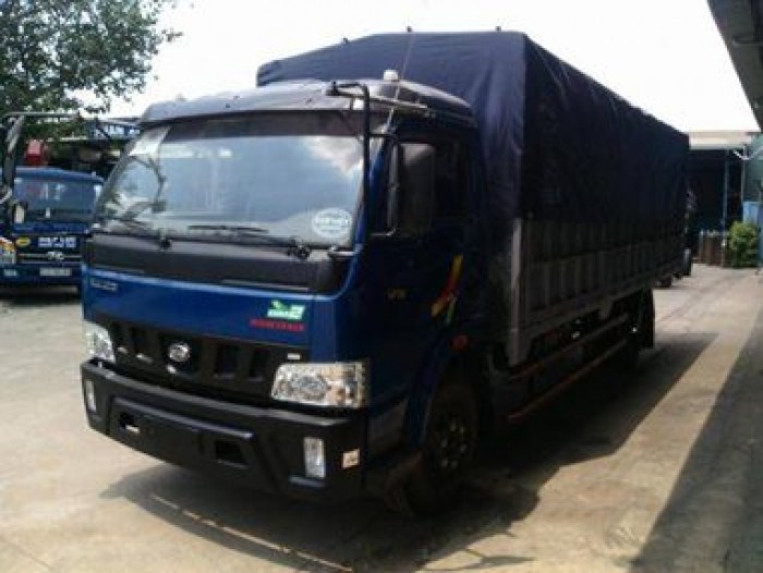 Xe tải Veam VT340 3,5 tấn, thùng dài 6,1m máy Hyundai D4DB