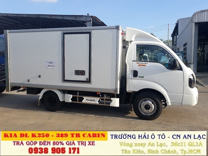 Xe Tải Đông Lạnh K250 Thùng Bảo Ôn, Thùng Kín, Kia K250 Giao Xe Có Liền